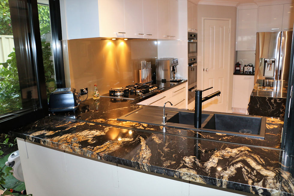 Granite bench top