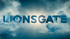 The logo of Lionsgate Studios is displayed over an image of a cloudy blue sky