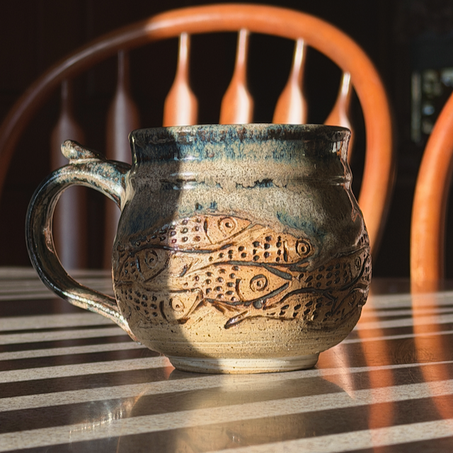 school of fifty: fish mug #/50