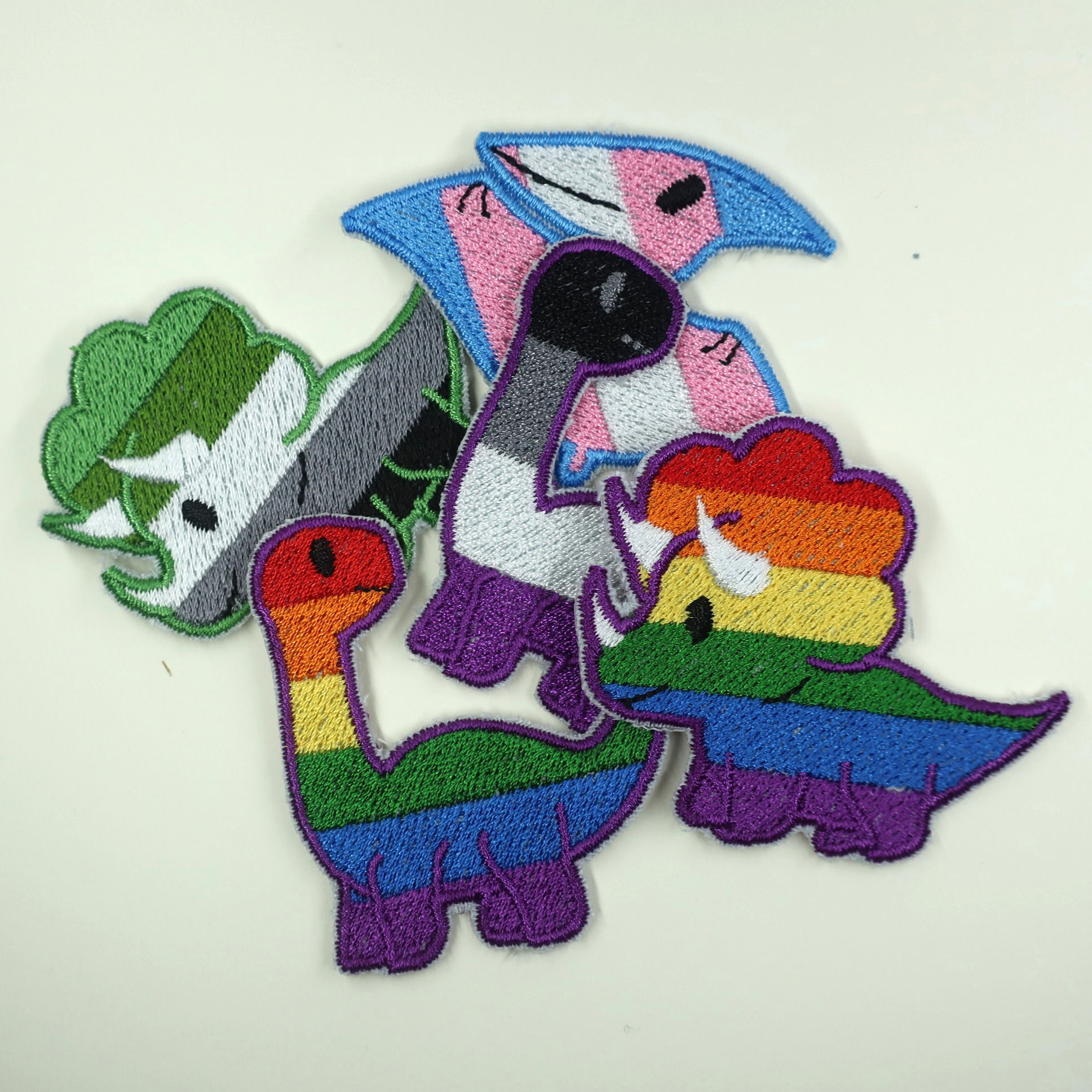 Dino Pride vlag patches