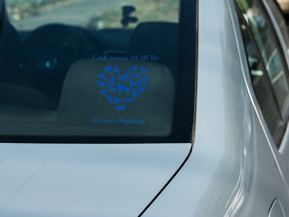 Thumbnail: I Just Wanna Pet All The German Shepherds Decal