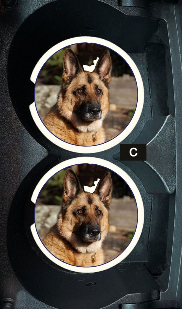 Thumbnail: Coaster German Shepherd13 Options Plus Personalization