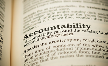Palabra Accountability en el diccionario
