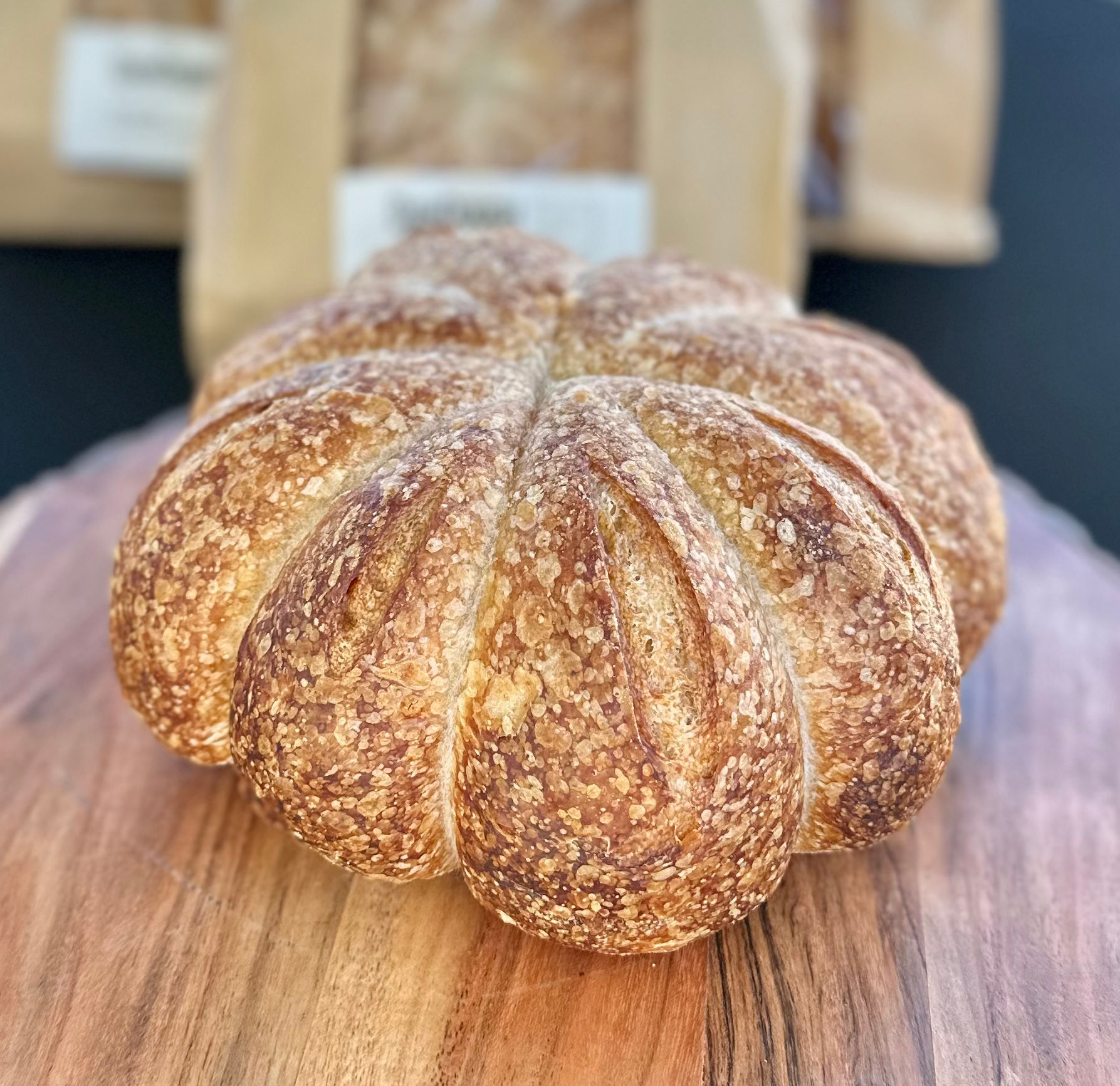 Pumpkin-shaped loaves!!!