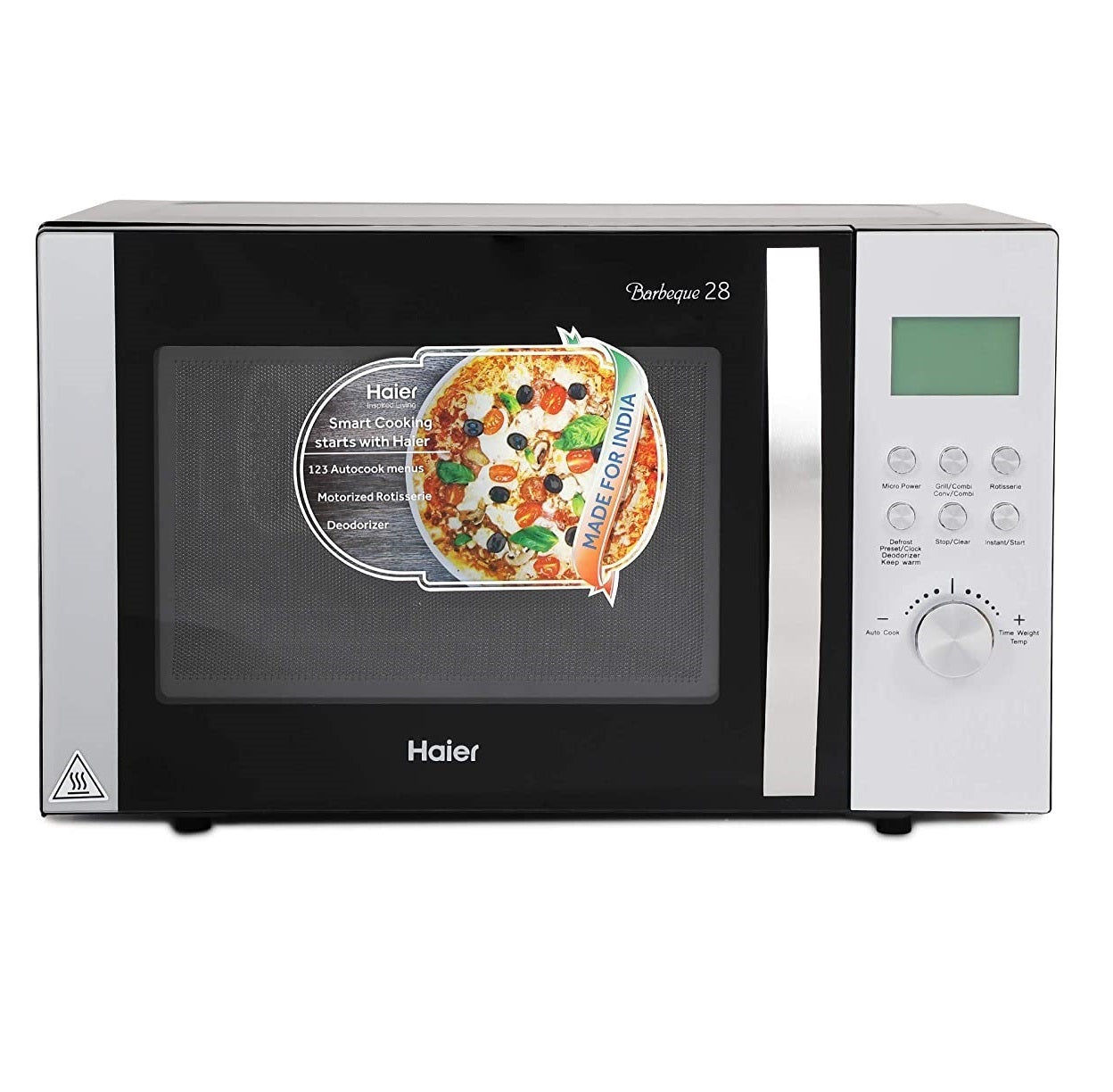 HAIER | 28L | MICROWAVE OVEN | CONVECTION & BARBEQUE | HIL2801RBSJ