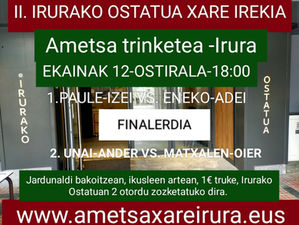 Finalerdia jokoan!