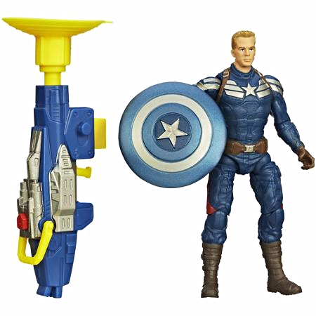BONECO CAPITÃO AMERICA AÇÃO