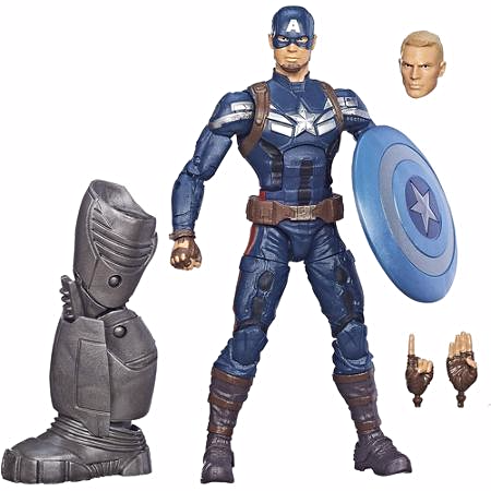 BONECO CAPITÃO AMERICA LEGENDS