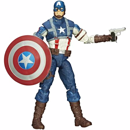 BONECO CAPITÃO AMERICA CLÁSSICO