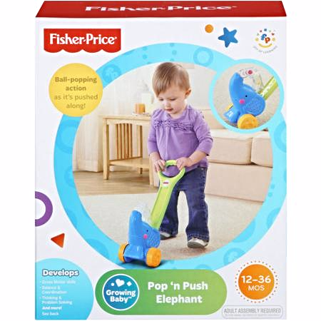FISHER PRICE - EMPURRA O ELEFANTE