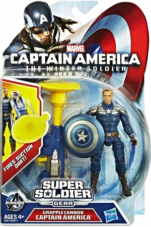 BONECO CAPITÃO AMERICA AÇÃO