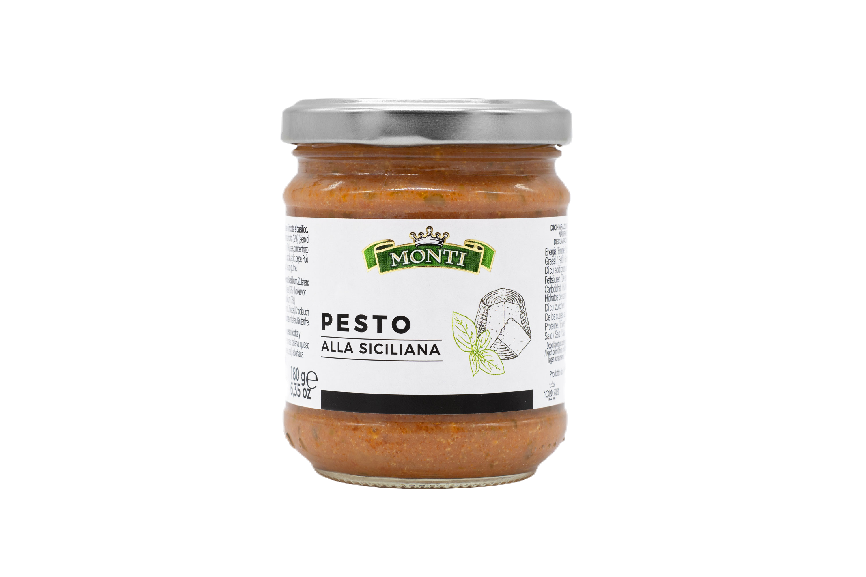 Gluten Free Pesto alla Siciliana with Ricotta and Basil 180g