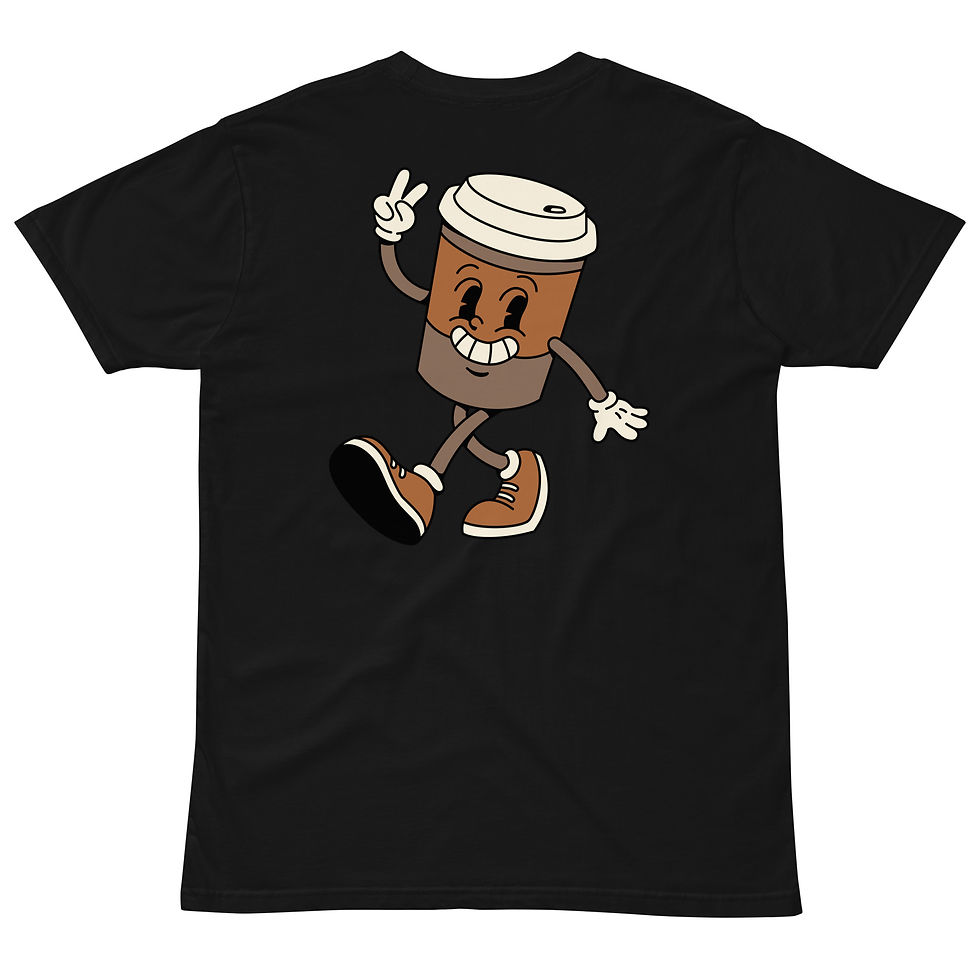 Thumbnail: WALKIN' COFFEE T-SHIRT