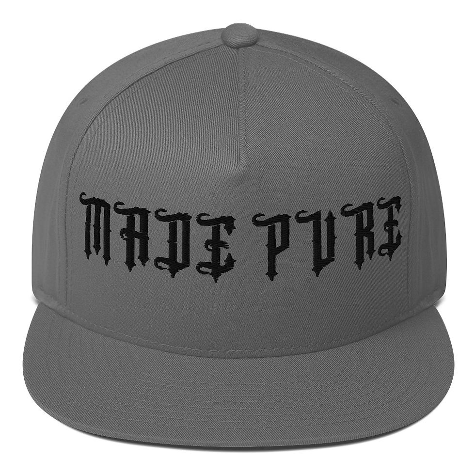 Thumbnail: MADEPURE FLAT BILL HAT
