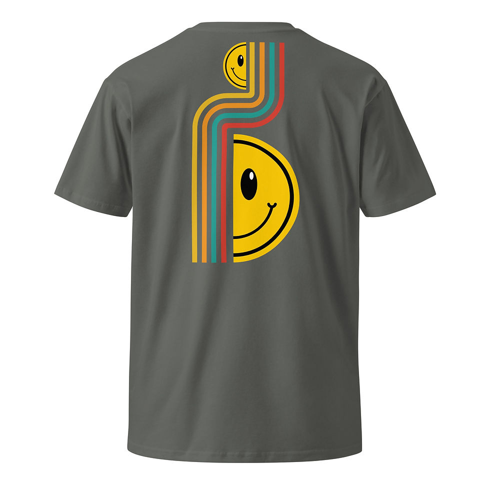 Thumbnail: RETRO SMILEY FACE T-SHIRT