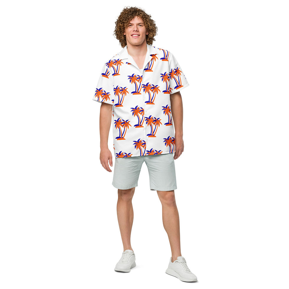 Thumbnail: PALM TREE BUTTON SHIRT