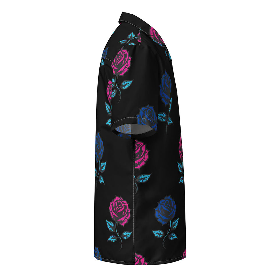 Thumbnail: BLUE/PURPLE BUTTON SHIRT