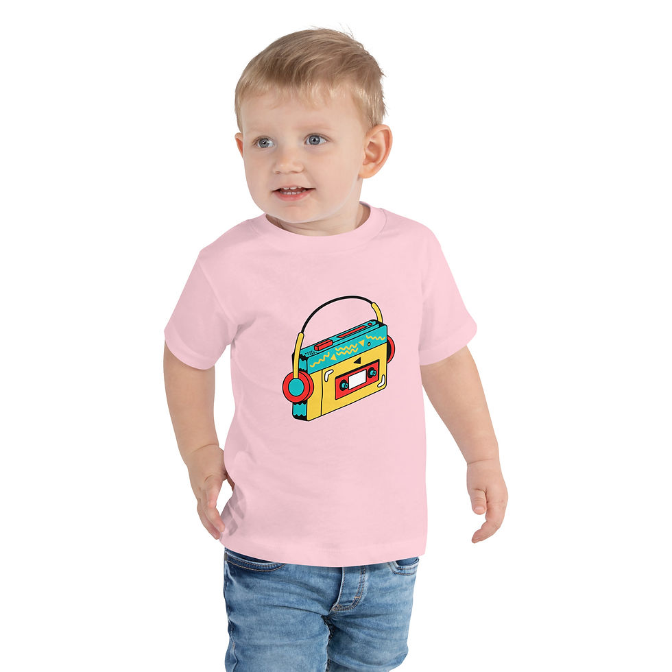 Thumbnail: TODDLERS RETRO MUSIC T-SHIRT