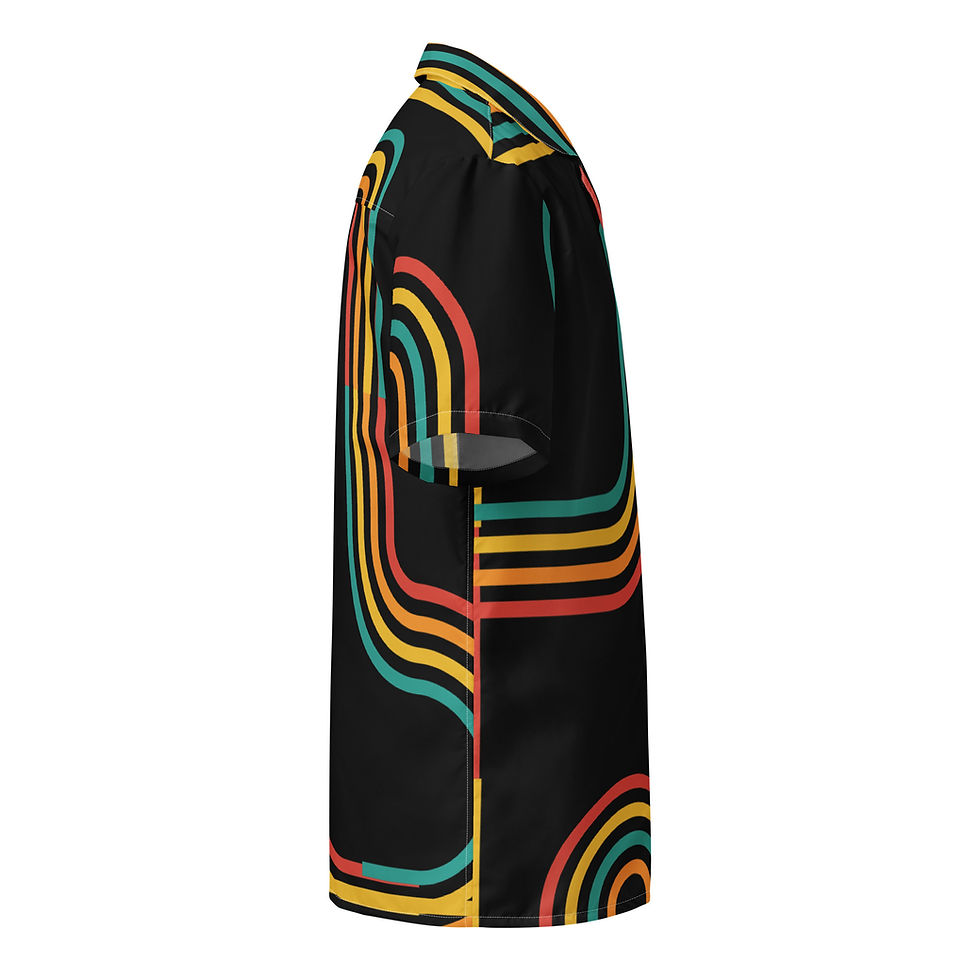 Thumbnail: RETRO STRIPES BUTTON SHIRT