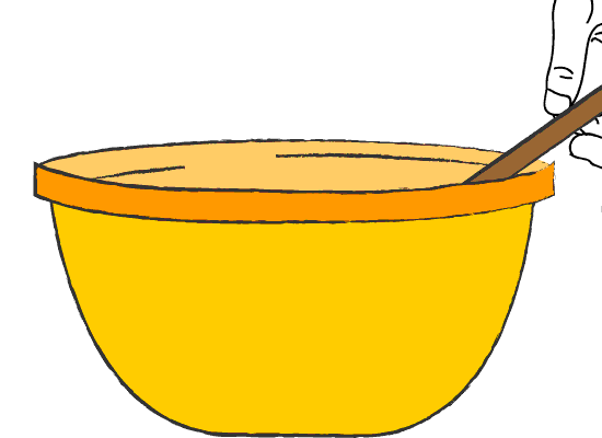 Tip 7 Mix by hand