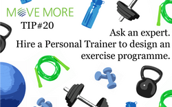 TIP 19 Hire a personal trainer.