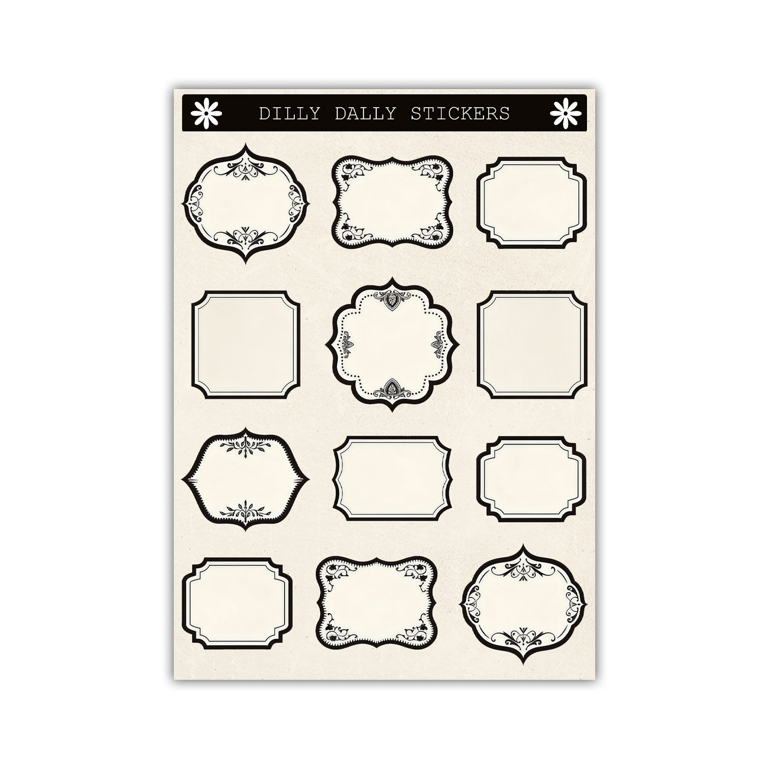 Porcelain Labels