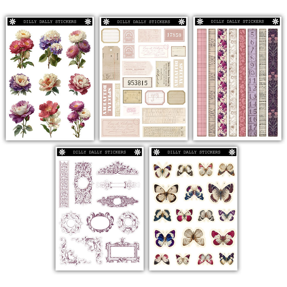 Victorian Charm Collection (set of 10)