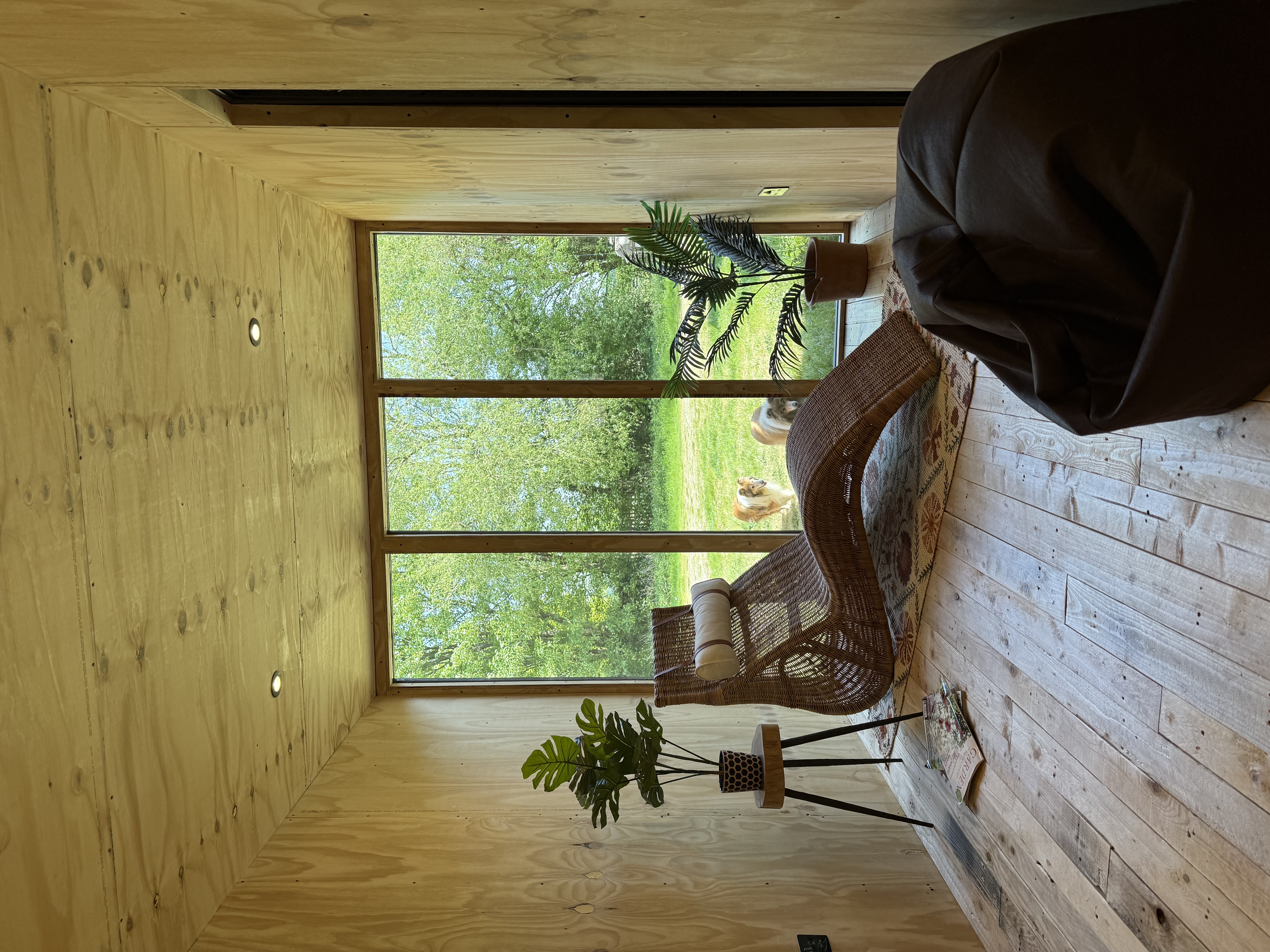 Bespoke modular cabin build in West Sussex countryside