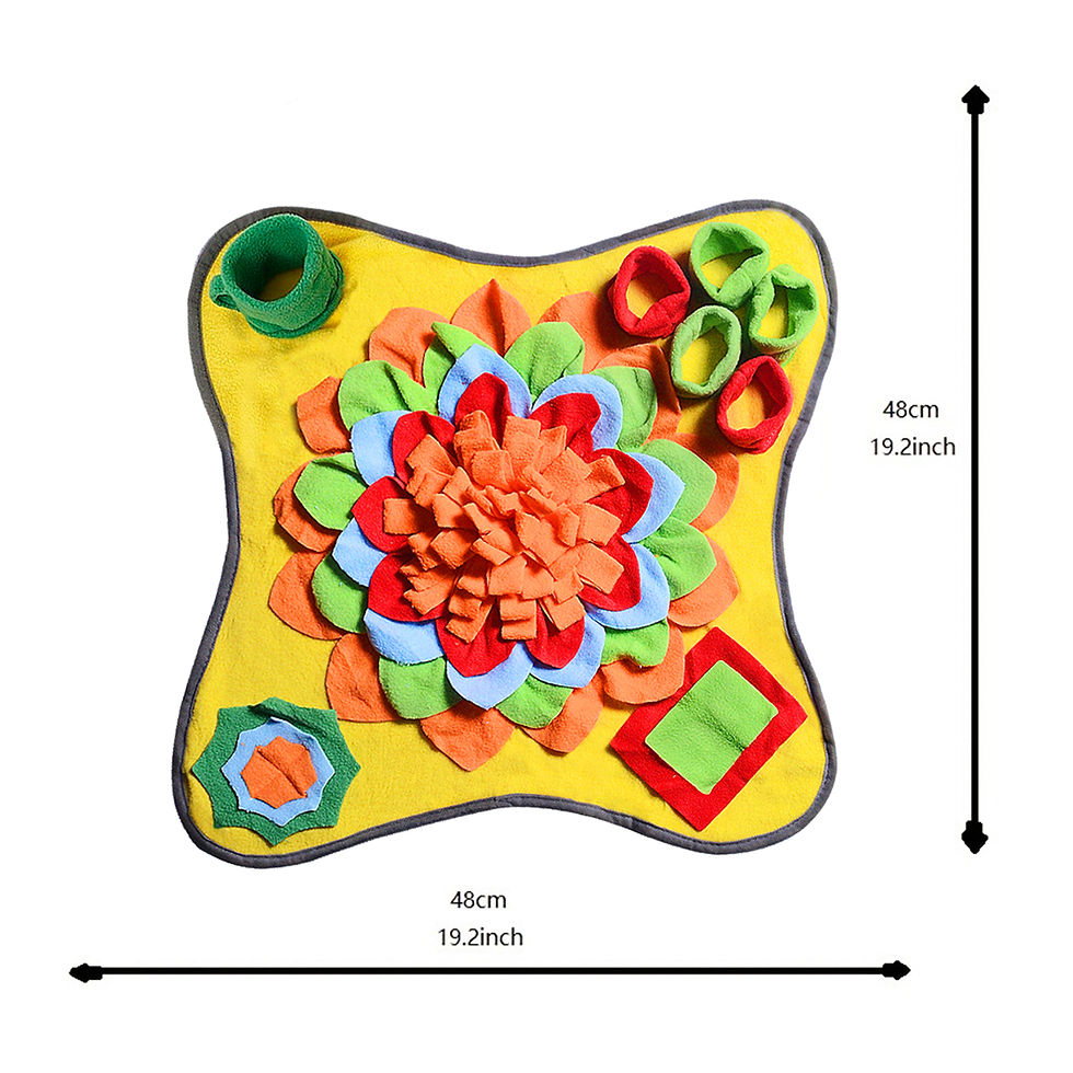 Thumbnail: Good Pet Snuffle Mat for Dogs,Interactive Feed Puzzle for Boredom,Encourages Nat