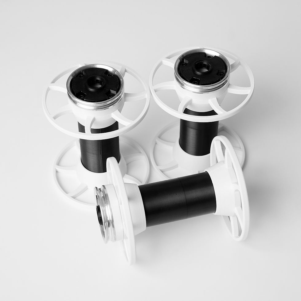 Set of 3 Flat Pack Bobbins