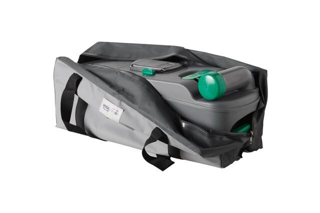 Schutztasche Hindermann für Toilettencassette C200 + C250 hellgrau / anthrazit