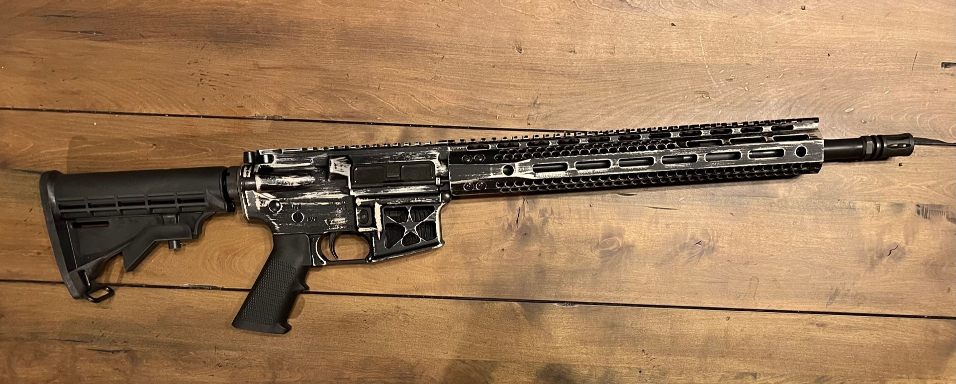 Patriot FDR-15 FDE Distressed Rifle