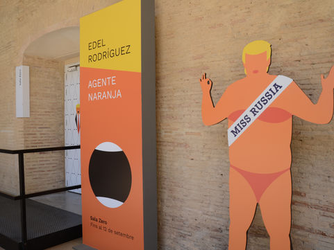 Edel Rodríguez ilustra a Donald Trump en Agente Naranja