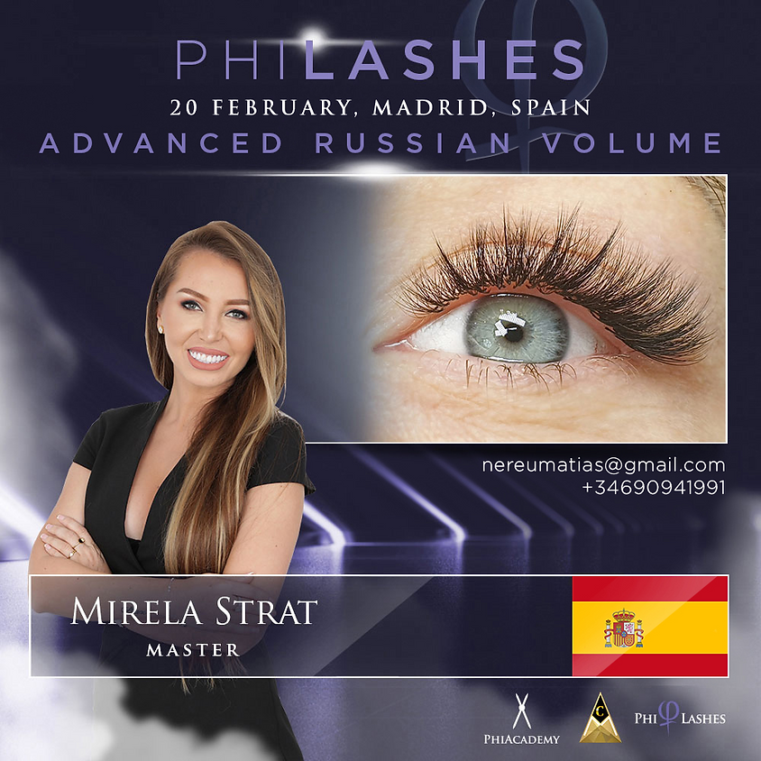 Curso Presencial Avanzado de Volumen Ruso - MADRID - SPAIN