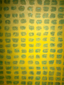 Work 76 (1976), Choi Jong-seop (1939-1992). Huile sur toile