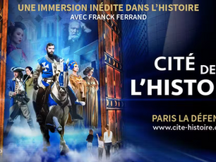 Découvrez la Cité de l'Histoire, nouveau lieu de divertissement culturel. à la Défense