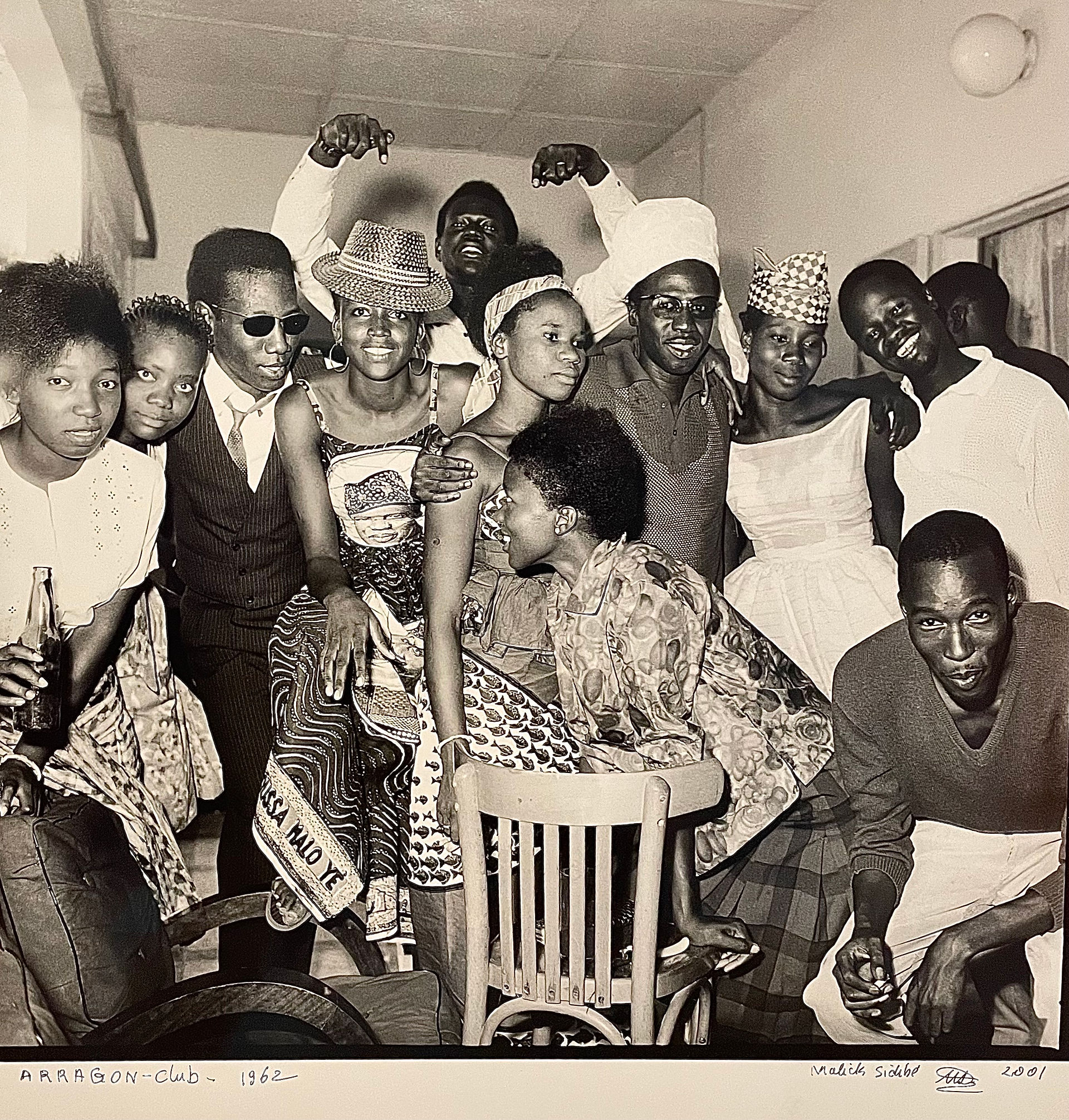Aragon Club, Malick Sidibé, 1962 @Galerie Magnin