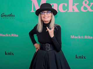Diane Keaton, bête de scène et de mode !