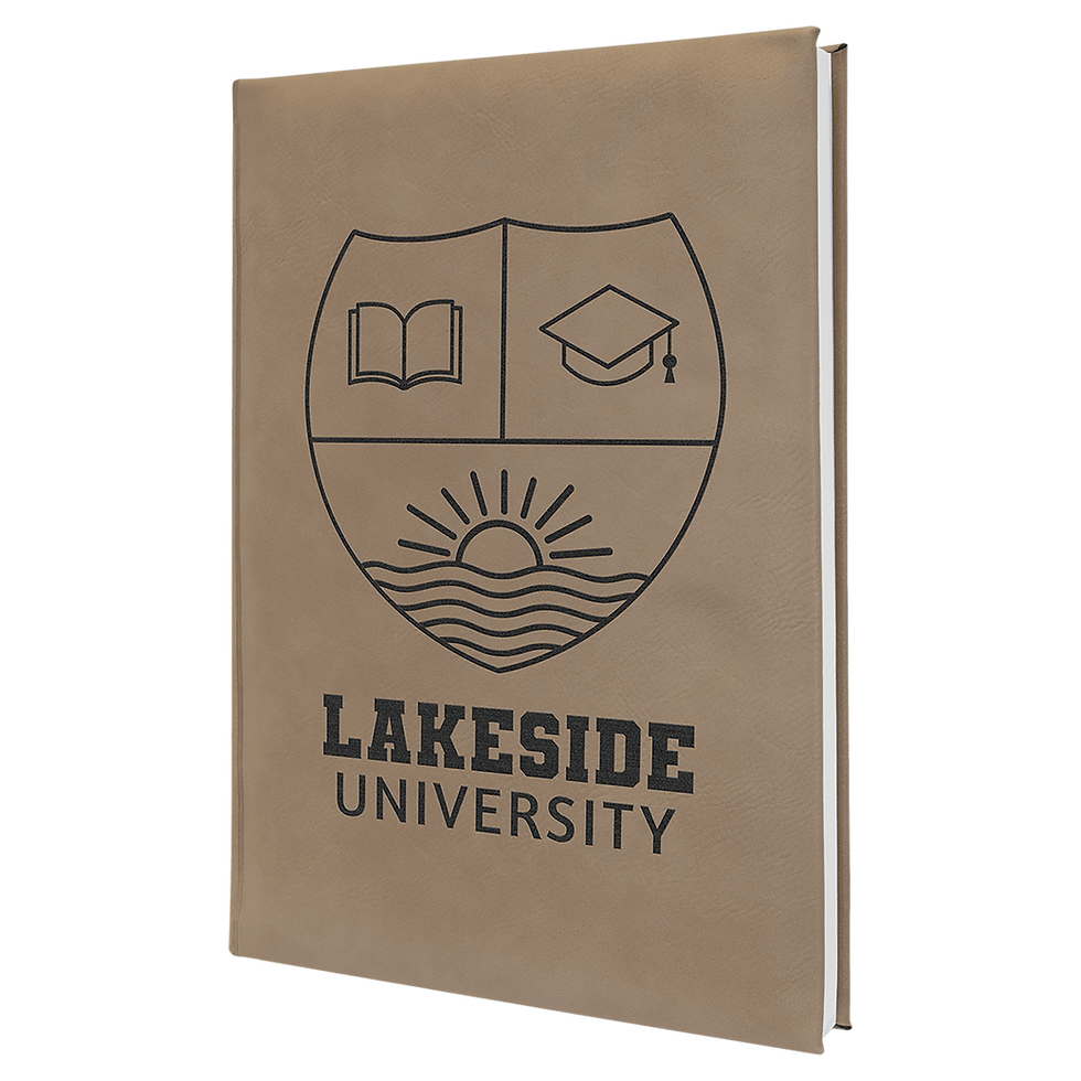 Leatherette Lined Journals