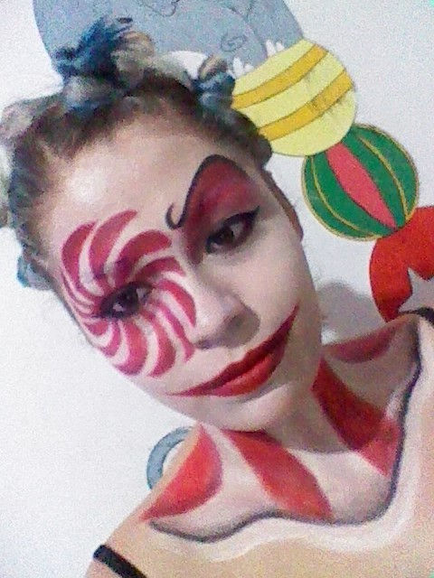 clown makeup