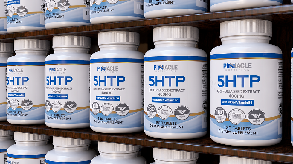 Thumbnail: 5-HTP 400mg with added Vitamin B6