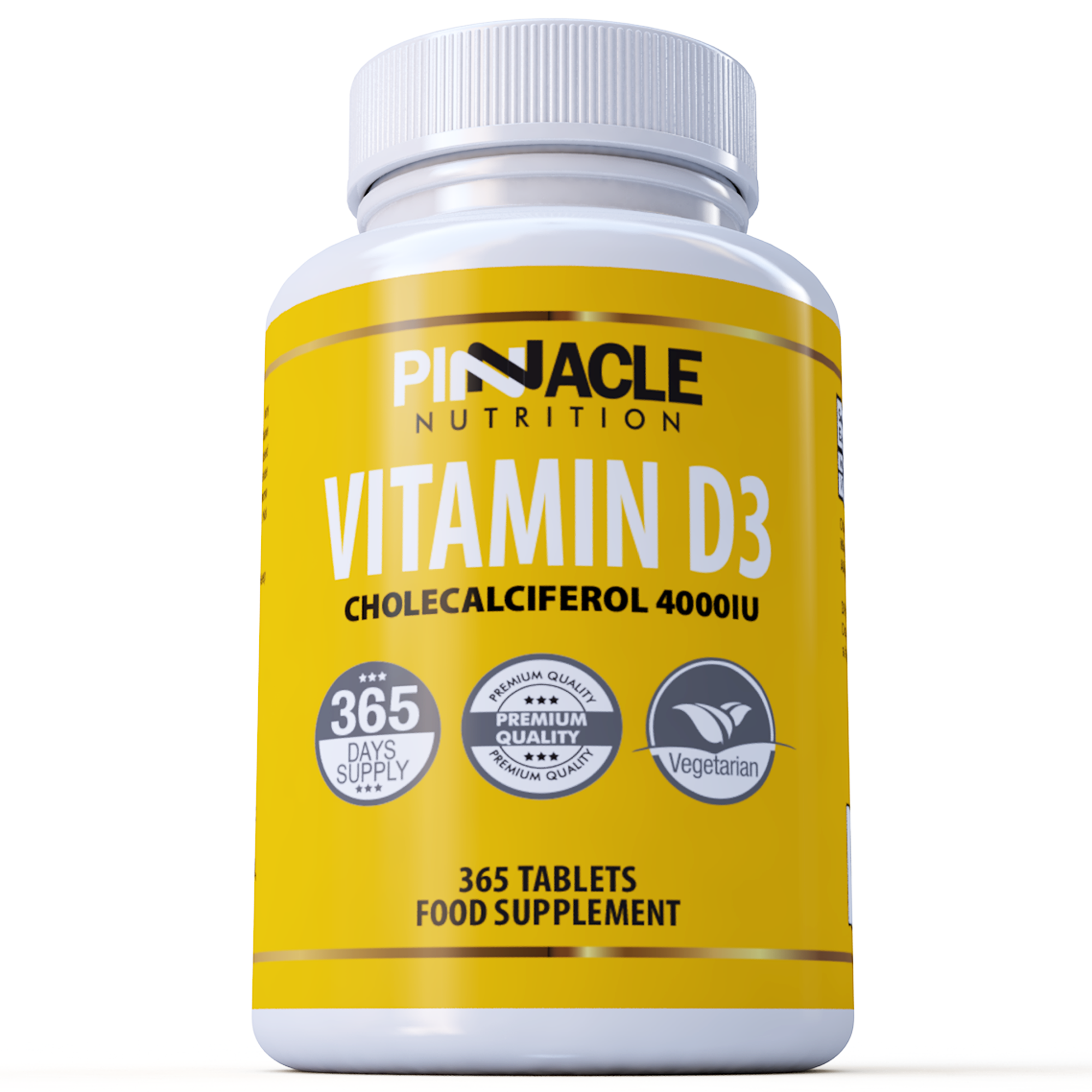Vitamin D3 4000iu 365 Tablets | One Year Supply