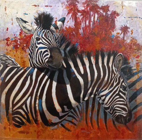 Zebra's 1.2x1.2m
