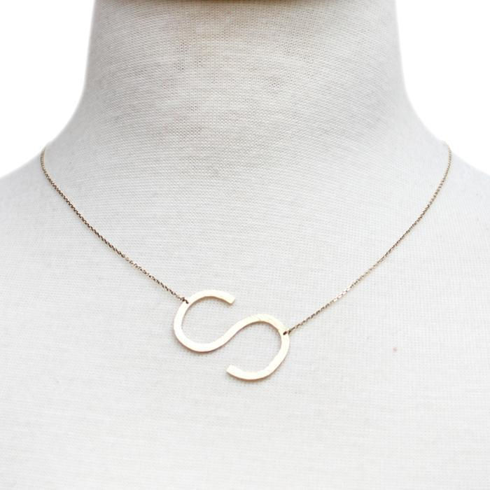 Thumbnail: Monogram Collection Initial Necklace