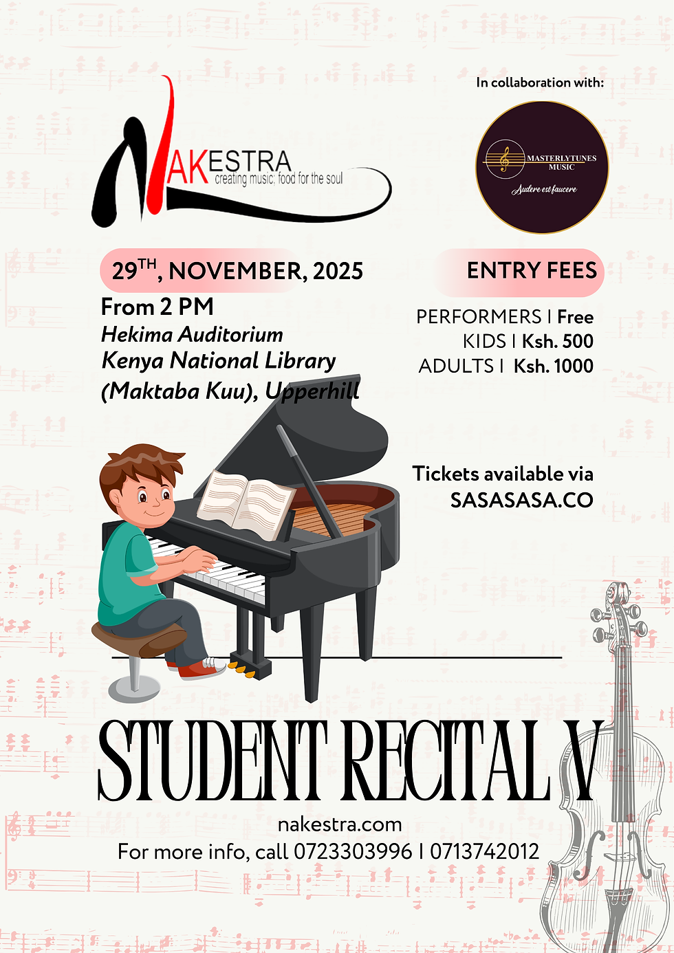 Student Recital 5 with MasterlyTunes Music