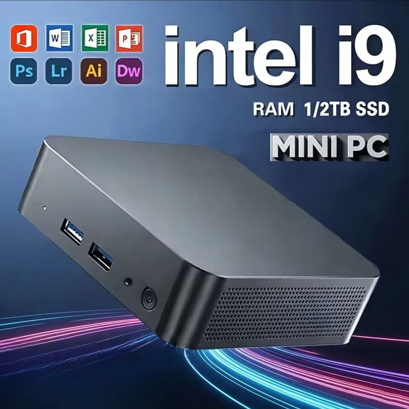MINI PC Windows 11 Pro Core i9 10980HK 16GB RAM 1TB 2TB SSD WIFI 6 BT5.2 4K HD M