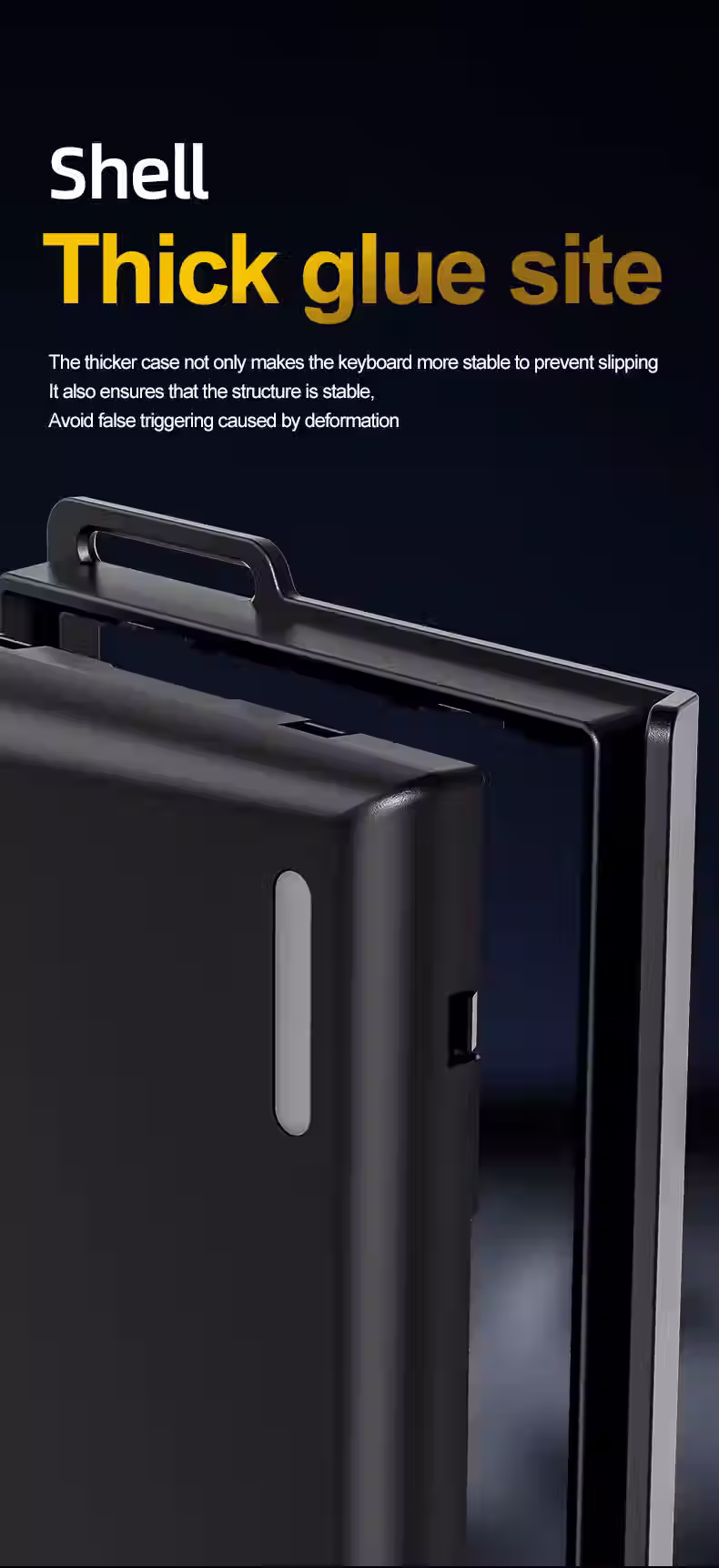 Thumbnail: ATTACK SHARK X68HE Magnetic Keyboard Red Wired Mechanical for Pro Gaming 0.01mm 