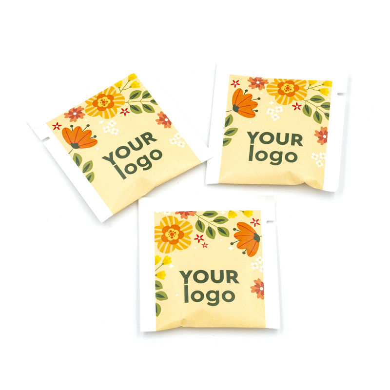 Cukraus pakeliai su logotipu