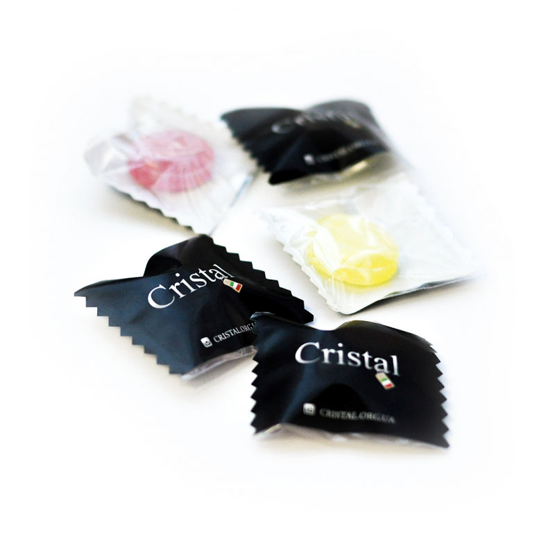 Kietieji saldainiai su logotipu