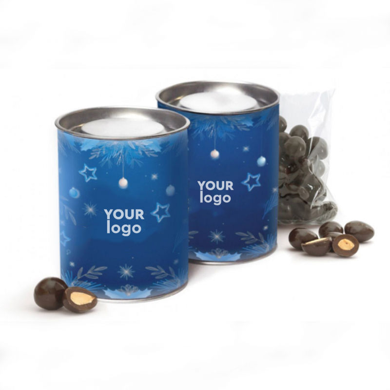 Riešutai su logotipu